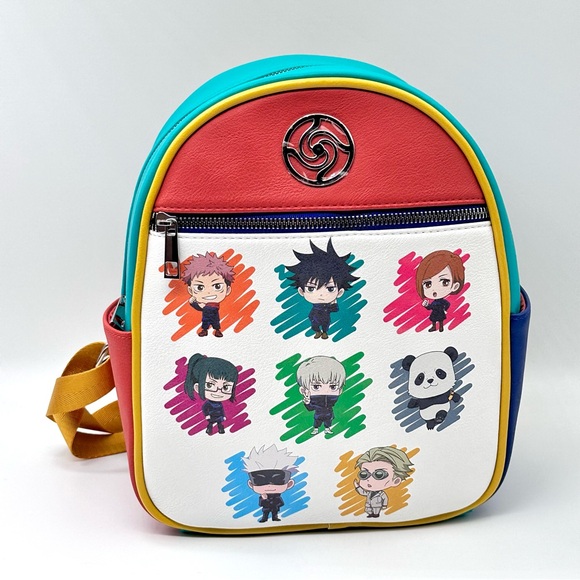 Jujutsu Kaisen Mini Backpack Chibi Cast Crunchyroll x Bioworld - Picture 4 of 12